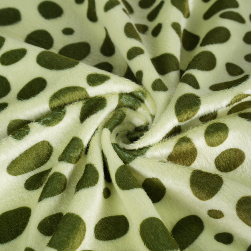 Naka-print na Imitation Short Plush Fabric 297