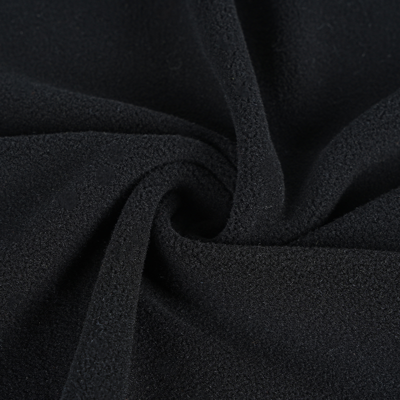 Polyester-Spandex Fleece na Tela 424