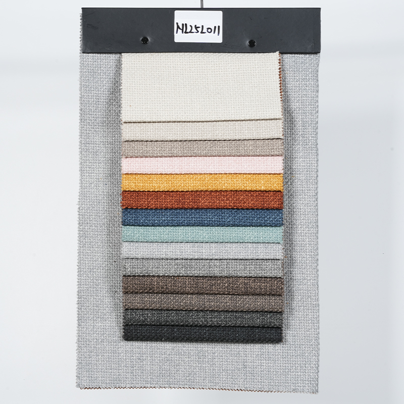 Makapal na Stripe Polyester Sofa Fabric